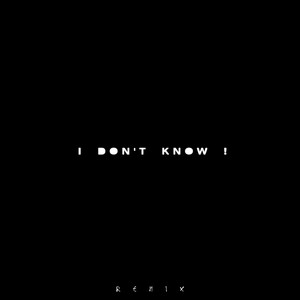 I Don't Know (Remix) [Explicit]