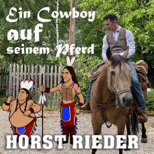 Ein Cowboy auf seinem Pferd 2021