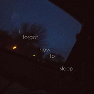 I Forgot How to Sleep. (Explicit)