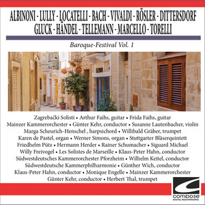 Albinoni - Lully - locatelli - Bach - Vivaldi - Rösler - Dittersdorf - Gluck - Händel - Tellemann - Marcello - Torelli - Baroque Festival Vol. 1