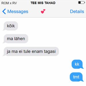 Tee Mis Tahad (feat. R.V)