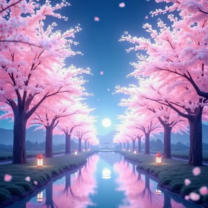 京都の夜桜