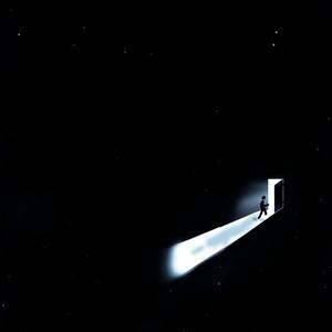 into the space