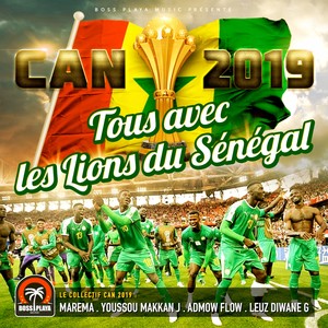 Tous avec les lions du senegal (can 2019)