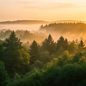 Peaceful Morning in Nature