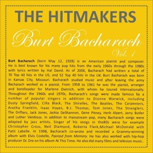 Hits of Burt Bacharach, Vol. 1