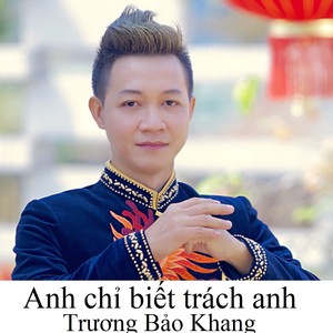 Anh chỉ biết trách anh