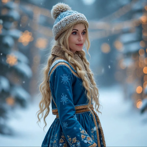 Белый снег пушистый