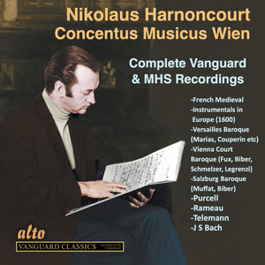 Nikolaus Harnoncourt & Concentus Musicus Wien: Complete Vanguard and MHS Recordings