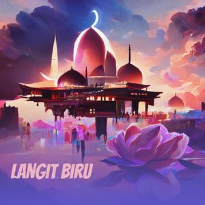 langit biru