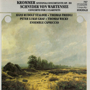 KROMMER, F.: Sinfonia Concertante, Op. 80 / SCHNYDER VON WARTENSEE, F.X.: Concerto for 2 Clarinets (Graf, Stalder, Friedli, Wicky, Ensemble Capriccio)