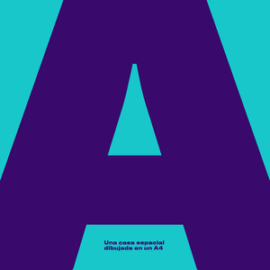 Una Casa Espacial Dibujada En Un A4