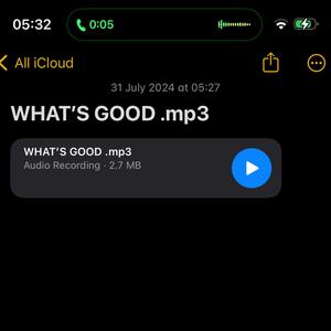 What's Good (Freestyle) (Explicit)