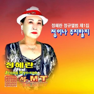 정혜란 정규앨범 제1집 정이나주지말지