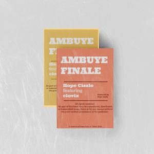 Ambuye Finale (feat. Cizzle & Ma Finale)