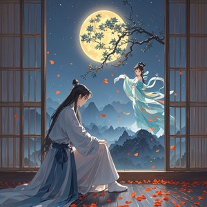 都说月老的线啊- (F调降调戏腔DJ弹鼓板)