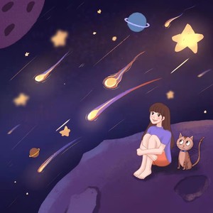 昨晚的星空