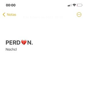 Perdón:(