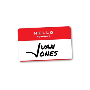 Hello My Name Is JuanJones