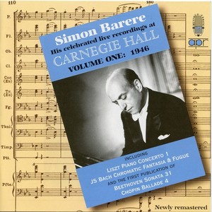 Live Recordings at Carnegie Hall, Vol. 1 (Recorded 1946)