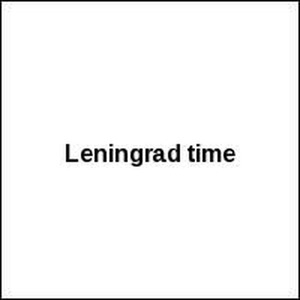 Leningrad Time