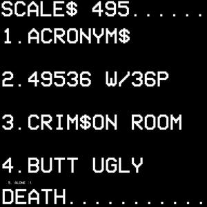 495 Acronyms (Explicit)