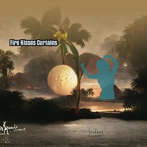 Fire Kisses Curtains
