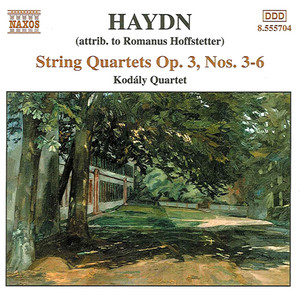 Haydn: String Quartets Op. 3, Nos. 3 - 6