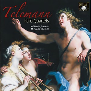 Nouveaux quatuor en six suites. 5e. Quatuor in A Major, TWV 43:A6 - II. Modéré
