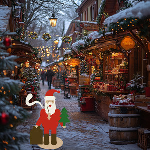 Festliches Deutsches Weihnachten