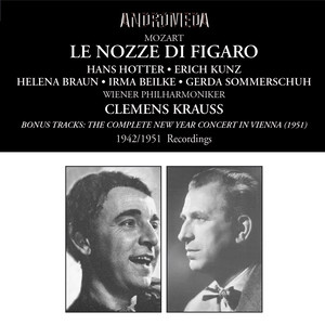 MOZART, W.A.: Nozze di Figaro (Le) [Opera] [Hotter, Kunz, Braun, Beilke, Sommerschuh,  Vienna Philharmonic, Krauss] [1942-1951]