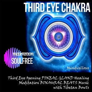 Third Eye Opening Pineal Gland Healing Meditation Binaural Beats Music with Tibetan Bowls