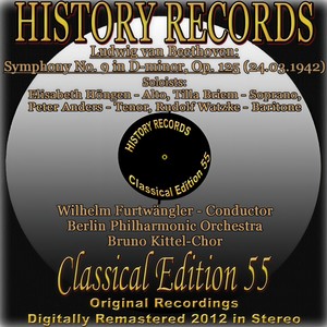 Symphony No. 9 in D Minor, Op. 125: Presto - Allegro assai - Choral Finale - Freude, schöner Götterfunken, Tochter aus Elysium!(24.03.1942- Digitally remastered 2012) (Remaster)