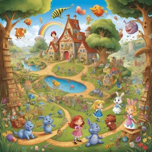 Nursery Rhymes ABC In Wonderland