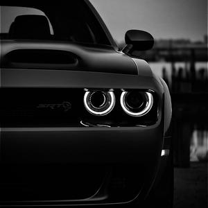 Matte Black Hellcat