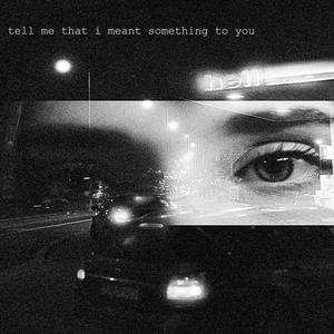 tell me that i meant something to you (Explicit)