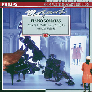 Mozart: Piano Sonatas Nos. 8, 11 "Alla turca", 16 & 18