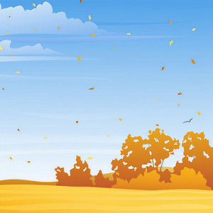 记忆中的秋天 (伴奏)