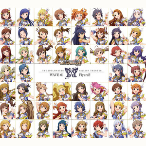 THE IDOLM@STER MILLION THE@TER WAVE 01 Flyers!!!