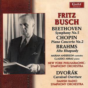 Fritz Busch - Beethoven, Chopin, Brahms - 1950