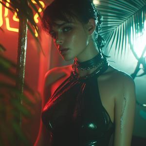 Neon sunset Feel the Beat