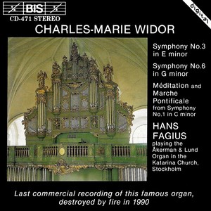 Organ Symphony No. 6 in G Minor, Op. 42, No. 2 - V. Finale: Vivace