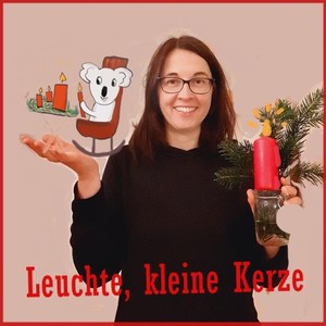 Leuchte, kleine Kerze