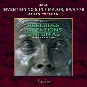 J.S. Bach: 2-Part Invention No. 8 in F Major, BWV 779