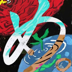 台風が過ぎ去っていく前に