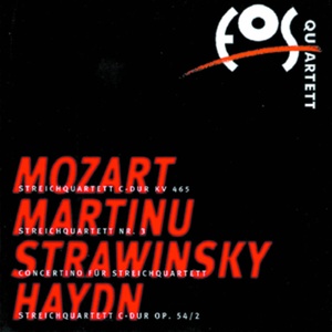 EOS - Quartett - Mozart - Bohuslav - Strawinsky - Haydn