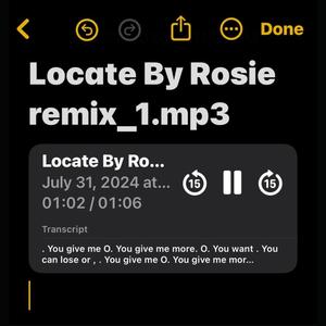 Locate By Rosie remix