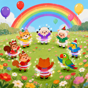 十二只小狐狸与星愿公主-开心熊和快乐虎