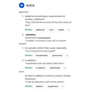 Extra (Explicit)