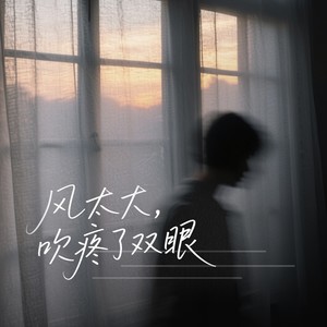 风太大吹疼了双眼